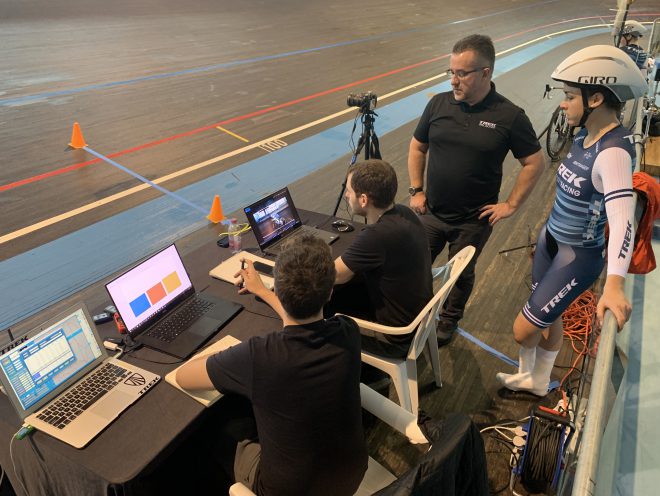 Trek-Segafredo Women's Velodrome Testing