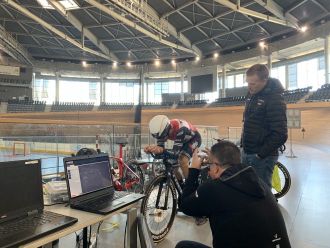 Trek-Segafredo Men's Velodrome Testing