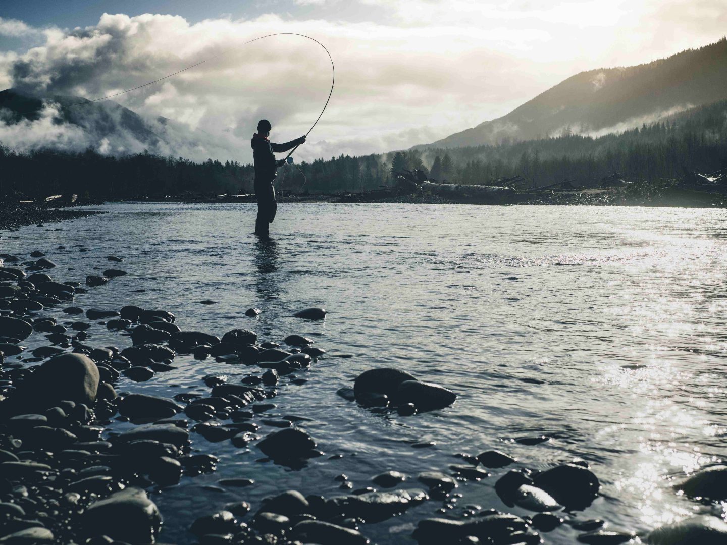 Matt DeLorme fly fishing