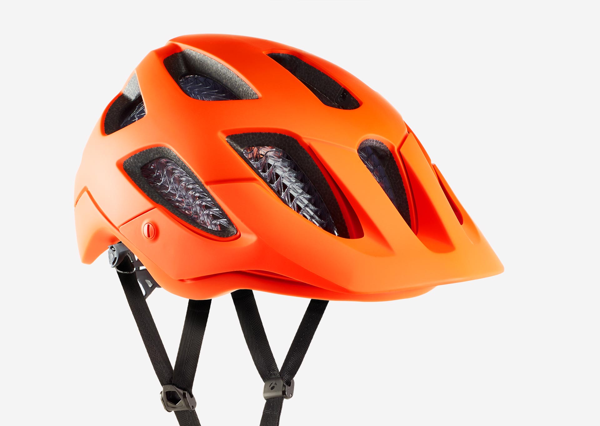 Pomarańczowy kask Bontrager Blaze WaveCel