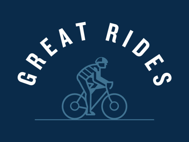 Great Rides logo.
